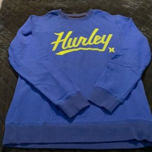 Hurley sweatshirt, size Large like new